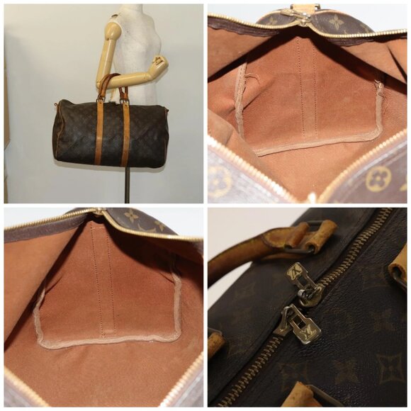 LOUIS VUITTON Monogram Keepall Bandouliere 45 Boston Bag - Picture 15 of 15